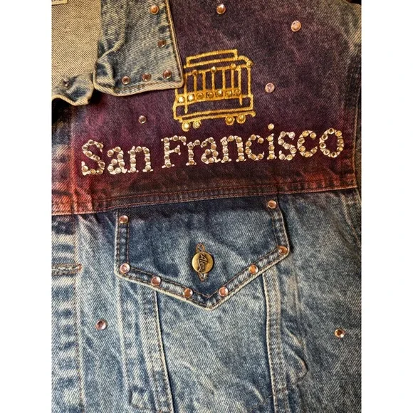 San Francisco Denim Jacket - Multicolor - Picture 8 of 16
